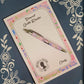Personalized Dearest Gentle Reader, pink, Notepad Stationery