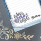 Personalized Baby It's Cold Outside, winter, snow, Notepad Stationery