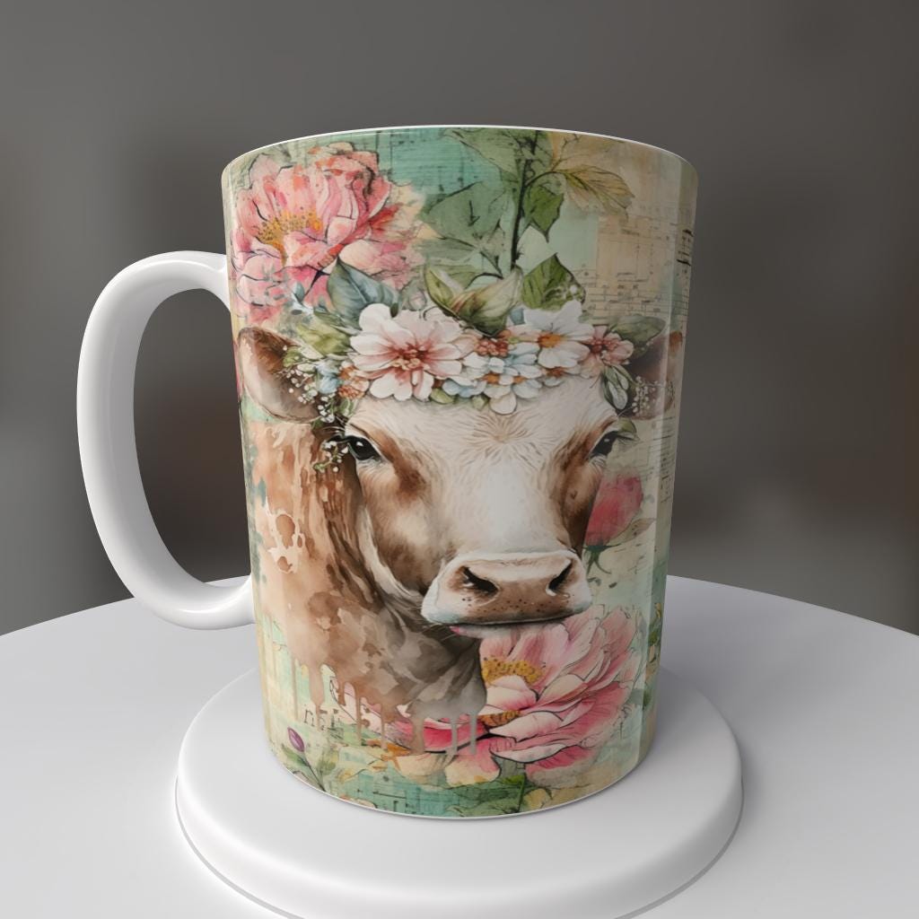 Cow, Pretty Cow Mug or Tumbler