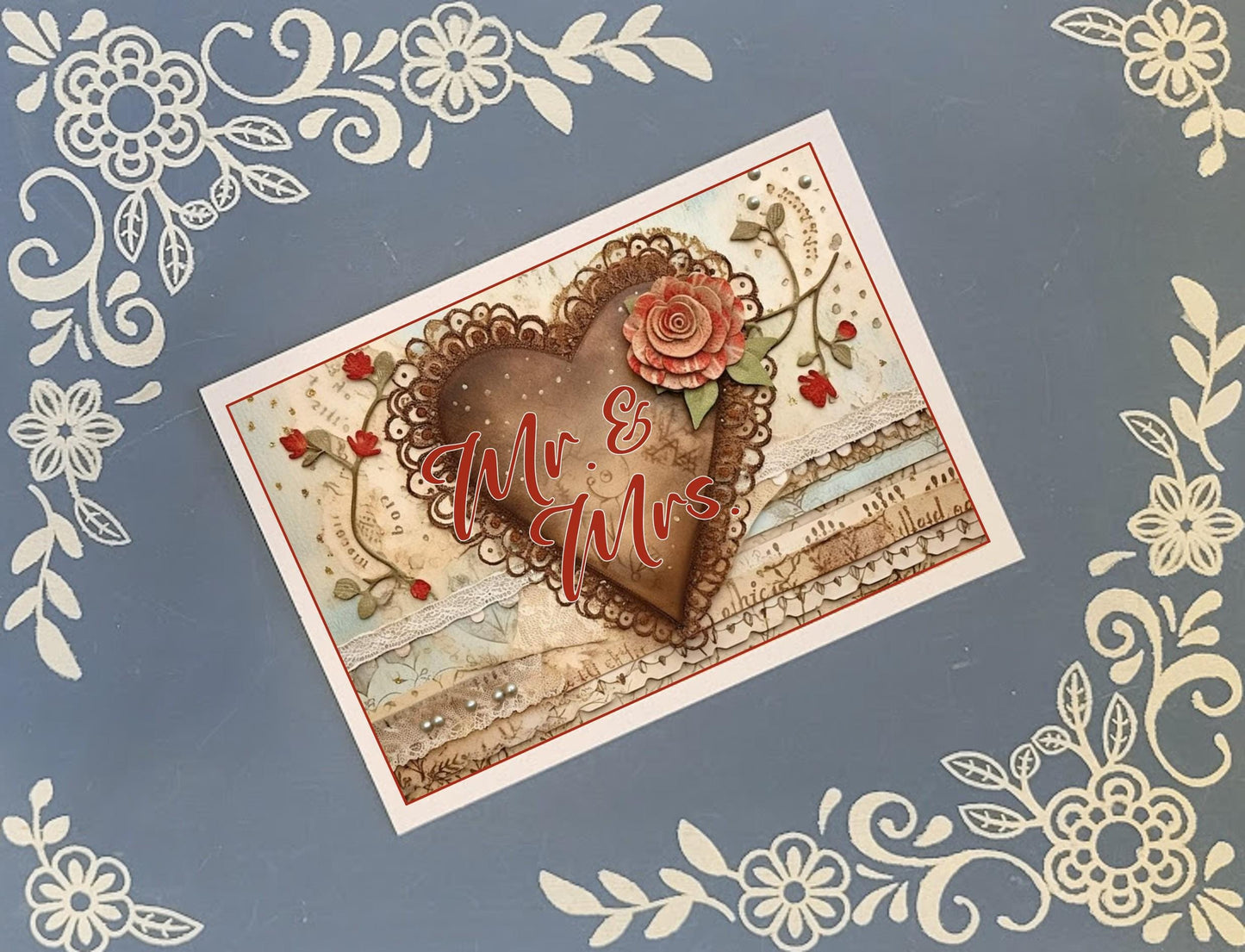 Love, Wedding, Valentine's, Anniversary, Mr. & Mrs., LGBTQ+, Personalizable, Greeting Card Bundle