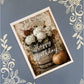 Happy Fall Y'all, Happy Birthday, Hydrangeas, Pumpkin, Autumn Greeting Card Bundle, 5x7 with Envelopes