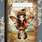 Fairy, Fall Fairy 4 Covered Notebook
