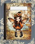 Fairy, Fall Fairy 4 Covered Notebook