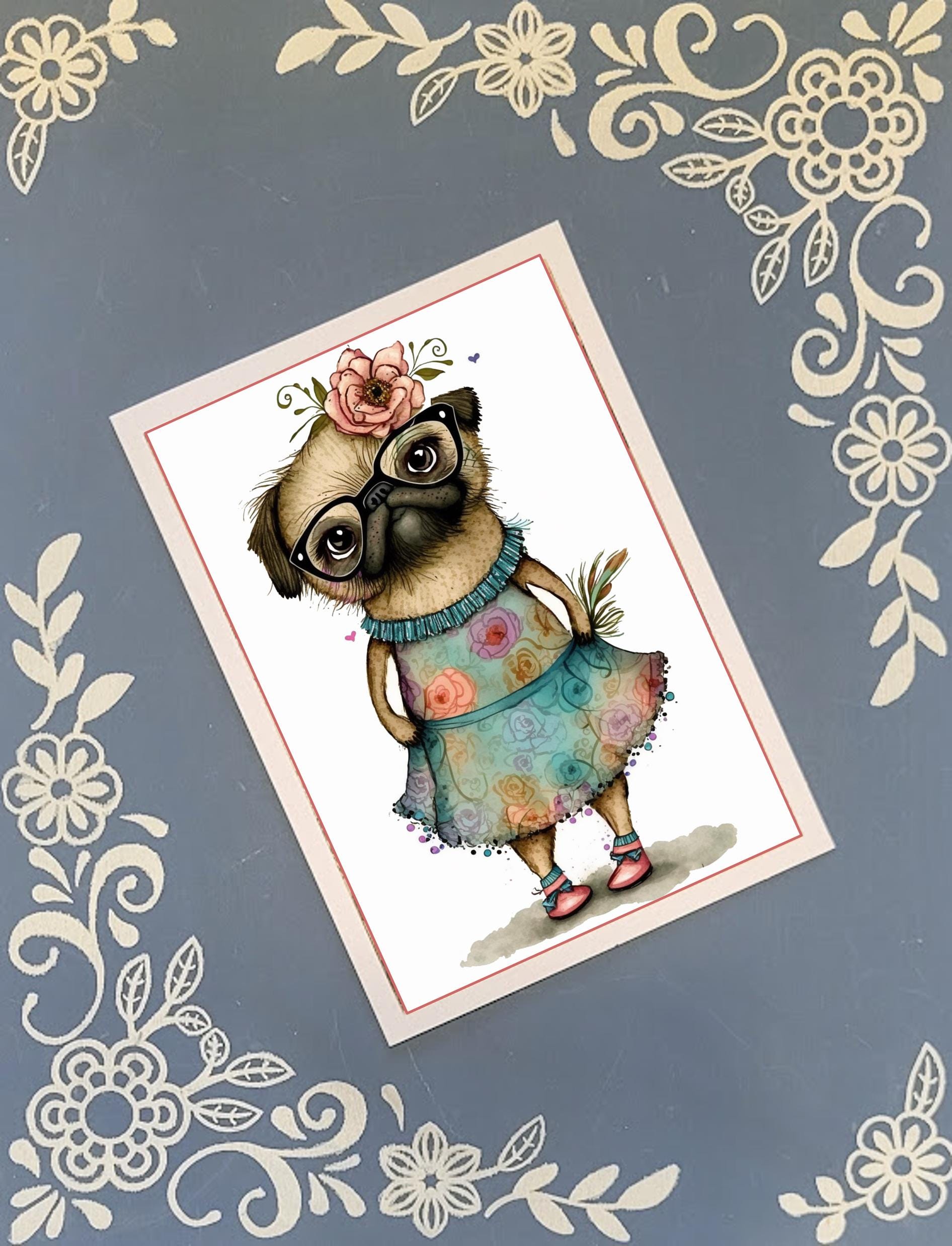 Fancy Animals, Greeting Card Bundle