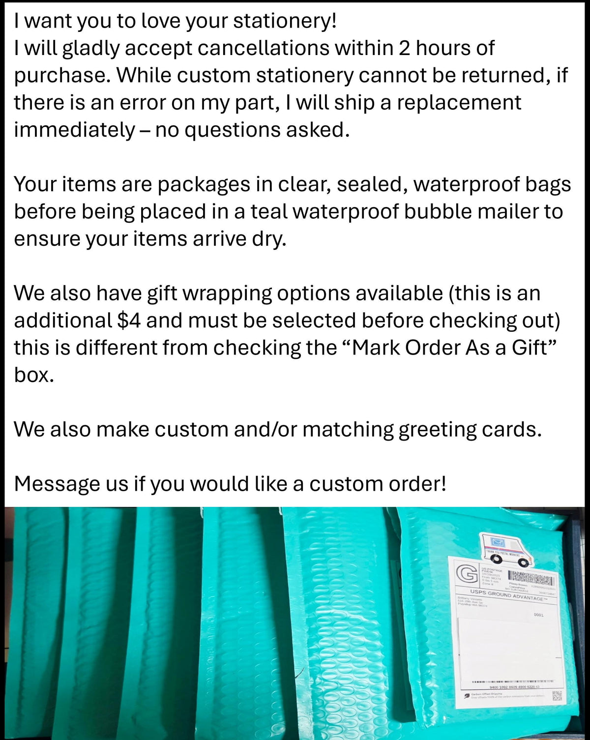 Personalized Custom Graduation Gift Set: A 5-Piece Complete Stationery Collection