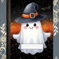 Ghost Covered Notebook